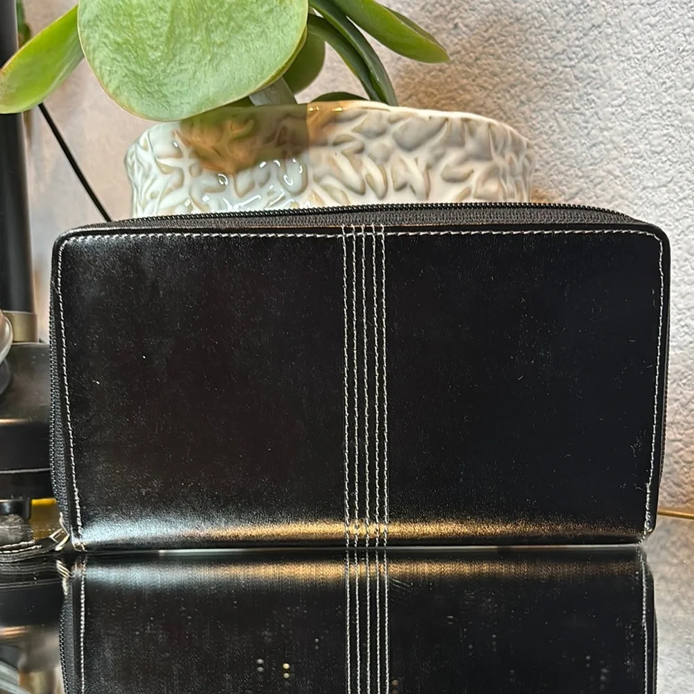 Black Leather Wallet